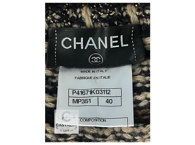 Abrigo Chanel Paris Byzance Colección Metiers d'Art - vista 7
