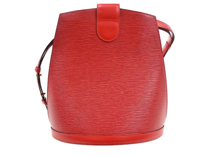 Louis Vuitton Cluny Epi Leather medium Rosso - vista 2