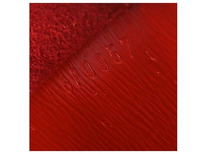 Louis Vuitton Cluny Epi Leather medium Rosso - vista 5