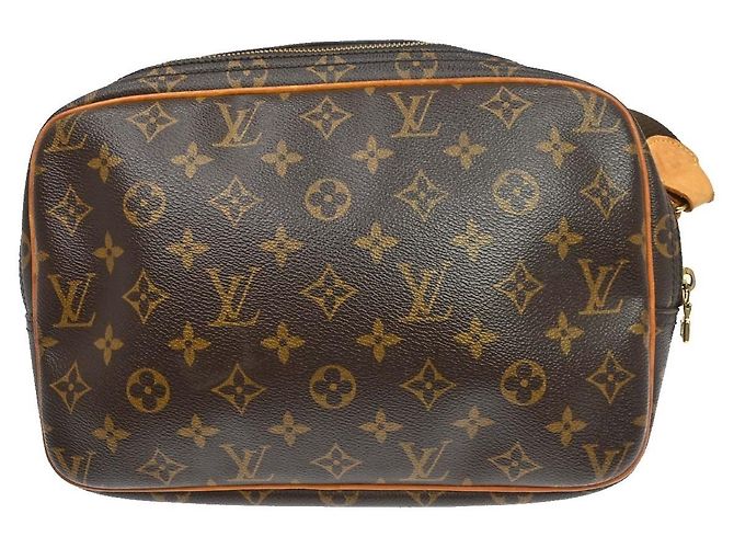Louis Vuitton Reporter Monogram Canvas PM Marrone - vista 2