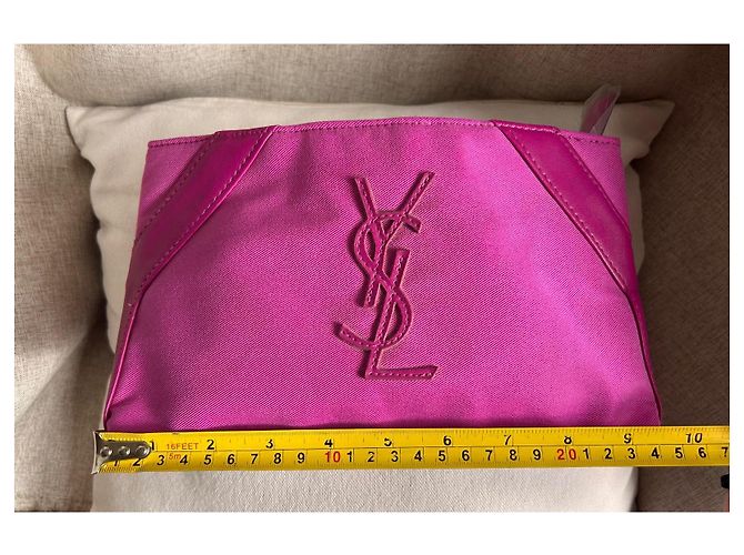 Pochette YSL Yves Saint Laurent Rosa Fucsia - vista 10