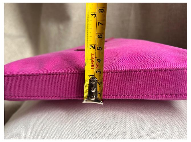 Pochette YSL Yves Saint Laurent Rosa Fucsia - vista 12