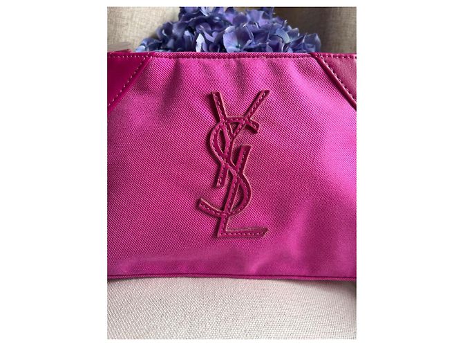 Pochette YSL Yves Saint Laurent Rosa Fucsia - vista 2