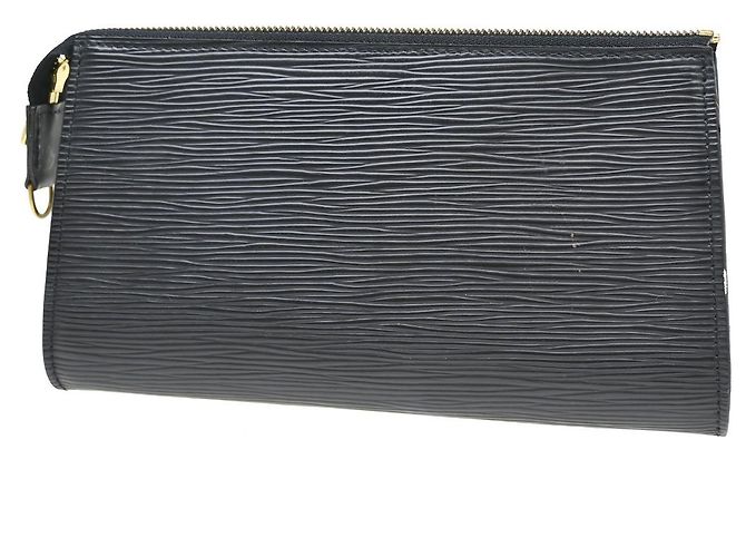 Louis Vuitton Pochette Accessoires Epi Leather Nero - vista 2