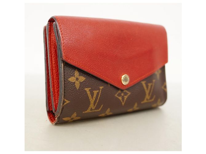 Louis Vuitton Monogram Portefeuille Pallas Compact Wallet Marrone Fuschia - vista 2