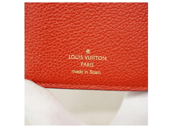 Louis Vuitton Monogram Portefeuille Pallas Compact Wallet Marrone Fuschia - vista 5