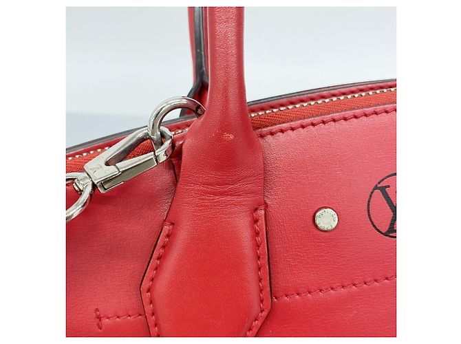 Borsa Louis Vuitton City Steamer PM Rosso - vista 10