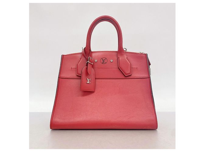 Borsa Louis Vuitton City Steamer PM Rosso - vista 13