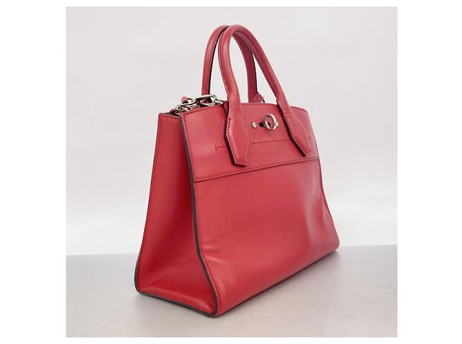 Borsa Louis Vuitton City Steamer PM Rosso - vista 2
