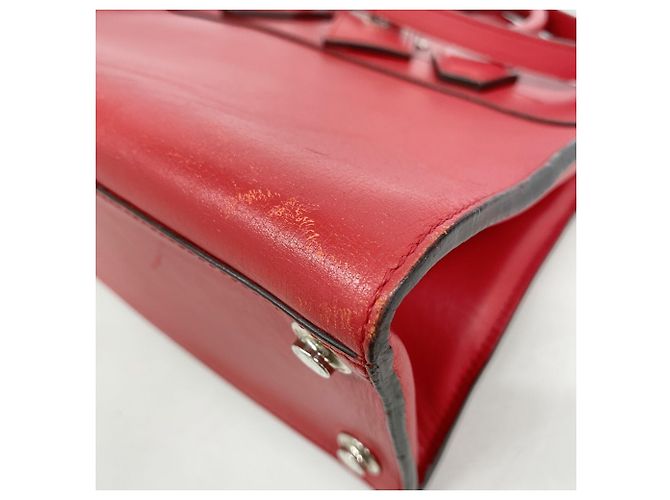 Borsa Louis Vuitton City Steamer PM Rosso - vista 7