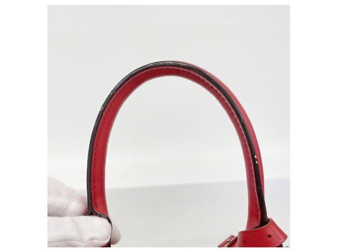 Borsa Louis Vuitton City Steamer PM Rosso - vista 9