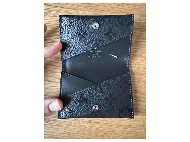 Louis Vuitton Tarjetero Slim Monogram Black Negro - vista 2