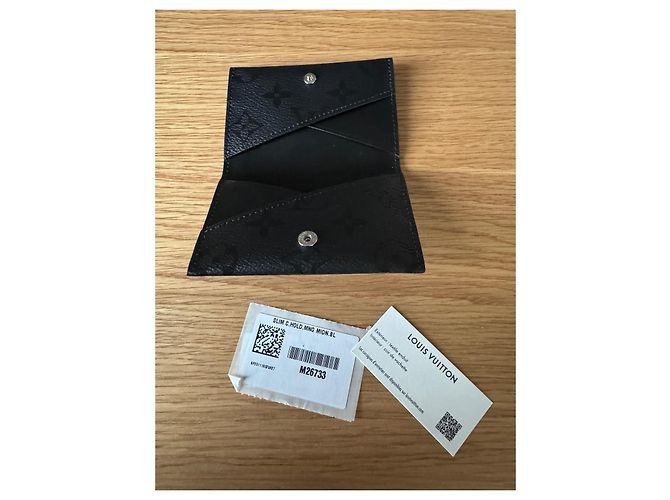 Louis Vuitton Tarjetero Slim Monogram Black Negro - vista 3