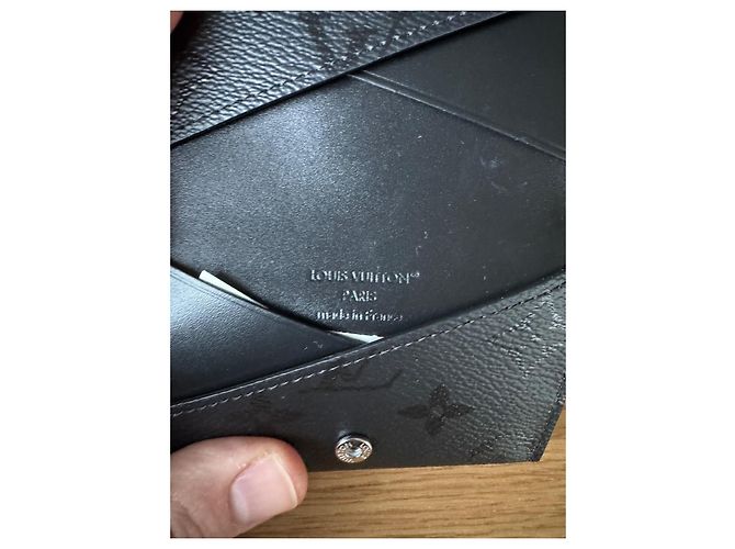 Louis Vuitton Tarjetero Slim Monogram Black Negro - vista 4