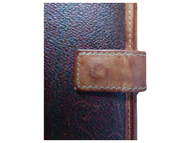 Etro Cartera de cuero con estampado Paisley Castaño Marrón oscuro - vista 6