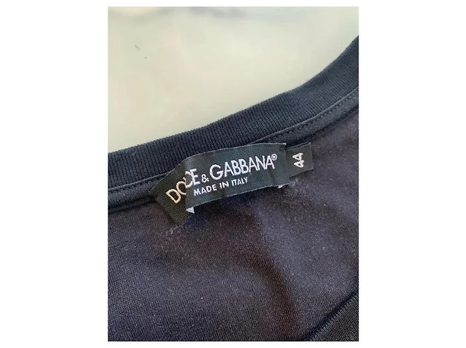 T-shirt Dolce & Gabbana Cuore e Rose - Nera Nero - vista 2