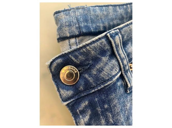 Jeans Slim Desgastados IRO Azul - vista 5