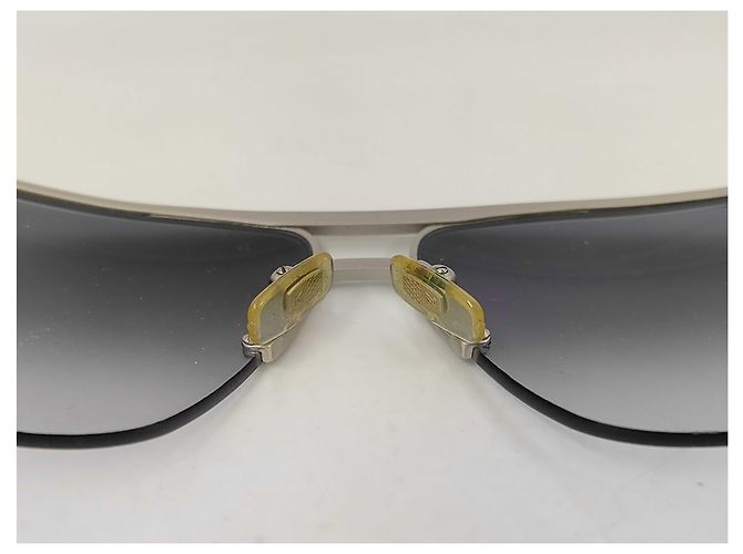 Louis Vuitton LV Sunglasses Metal Square Metal XL Marrone - vista 6