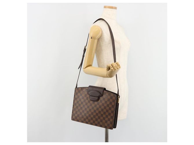 LOUIS VUITTON Damier Ebene Kurcell Shoulder Bag LV Auth 185530A - vista 26