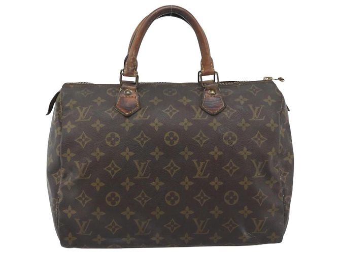 LOUIS VUITTON Borsa Monogram Speedy 30 M41526 LV Auth 187765 Monogramma - vista 13