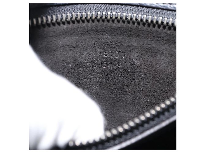 Céline CELINE Luggage Micro Shopper Handtasche aus Leder Schwarz Silber Authentisch ka4855SAM - Ansicht 11
