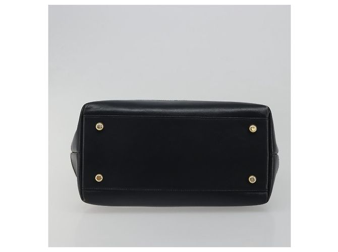 Borsa MCM Vicetos Logogram PVC Pelle White Gold Auth 187374 Bianco D'oro - vista 9