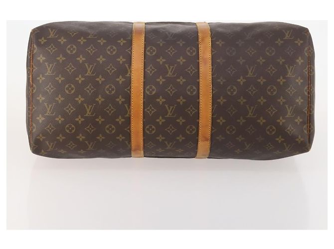 LOUIS VUITTON Bolso Boston Monogram Keepall 50 M41426 LV Auth 184669 Monograma - vue 5