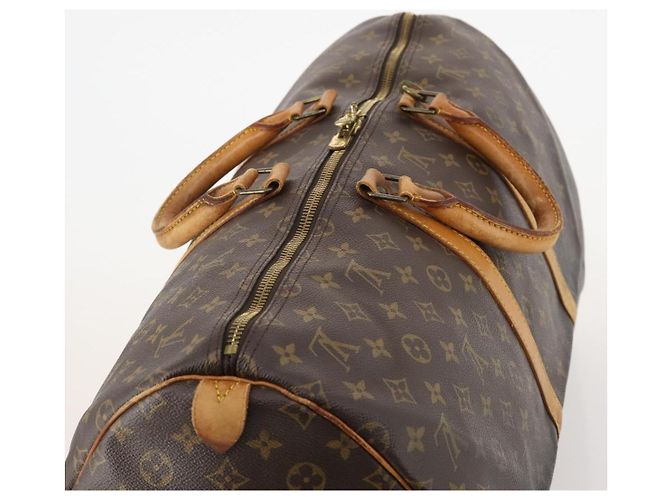 LOUIS VUITTON Bolso Boston Monogram Keepall 50 M41426 LV Auth 184669 Monograma - vue 6
