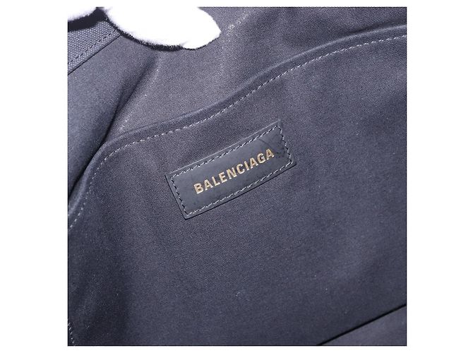 Borsa BALENCIAGA in tela 2way Nero Oro 671403 Auth 186106M D'oro - vista 20