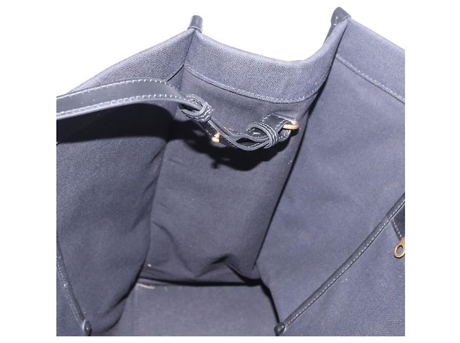 Borsa BALENCIAGA in tela 2way Nero Oro 671403 Auth 186106M D'oro - vista 21