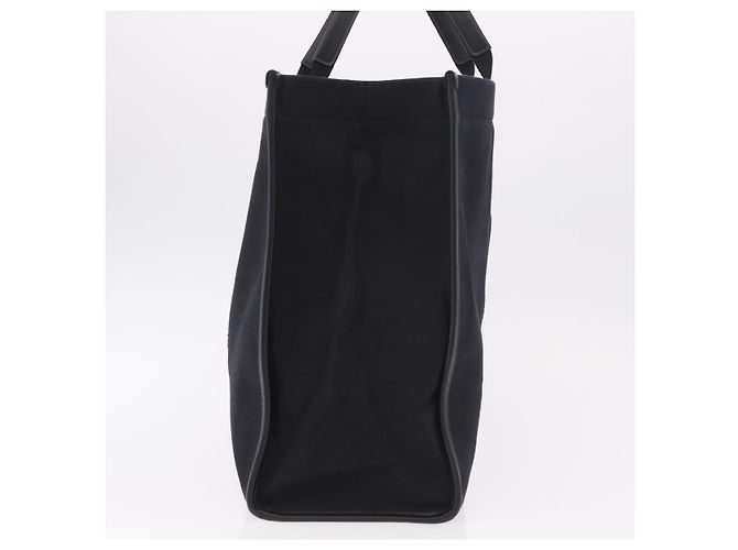 Borsa BALENCIAGA in tela 2way Nero Oro 671403 Auth 186106M D'oro - vista 4