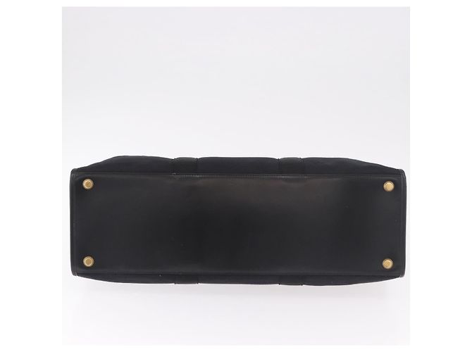 Borsa BALENCIAGA in tela 2way Nero Oro 671403 Auth 186106M D'oro - vista 5
