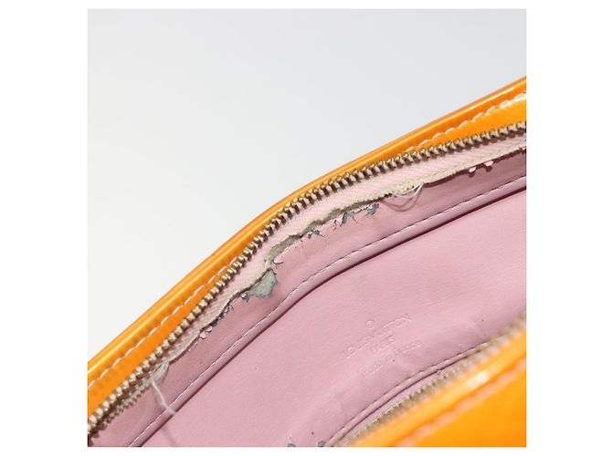 LOUIS VUITTON Borsa Houston Monogram Vernis Rosa Marshmallow M91302 LV Auth 185937 - vista 10