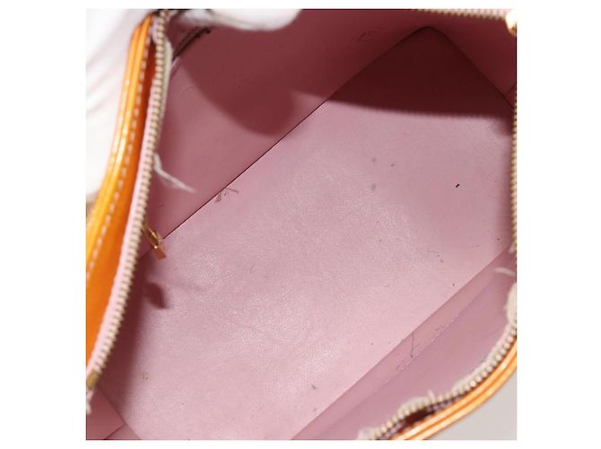 LOUIS VUITTON Borsa Houston Monogram Vernis Rosa Marshmallow M91302 LV Auth 185937 - vista 11
