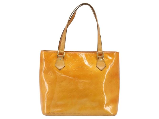 LOUIS VUITTON Borsa Houston Monogram Vernis Rosa Marshmallow M91302 LV Auth 185937 - vista 13