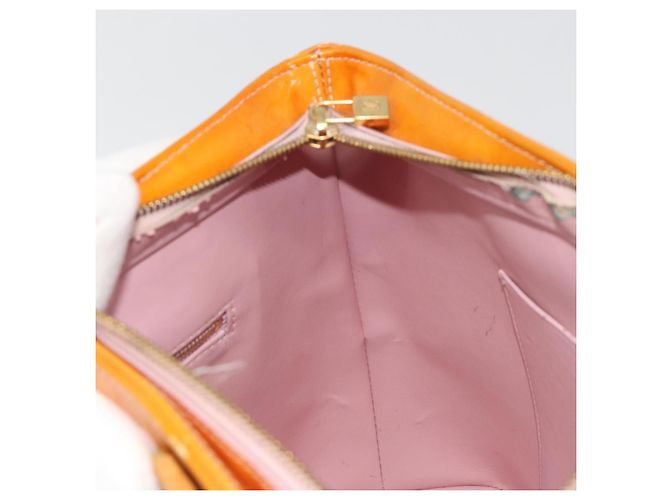 LOUIS VUITTON Borsa Houston Monogram Vernis Rosa Marshmallow M91302 LV Auth 185937 - vista 22
