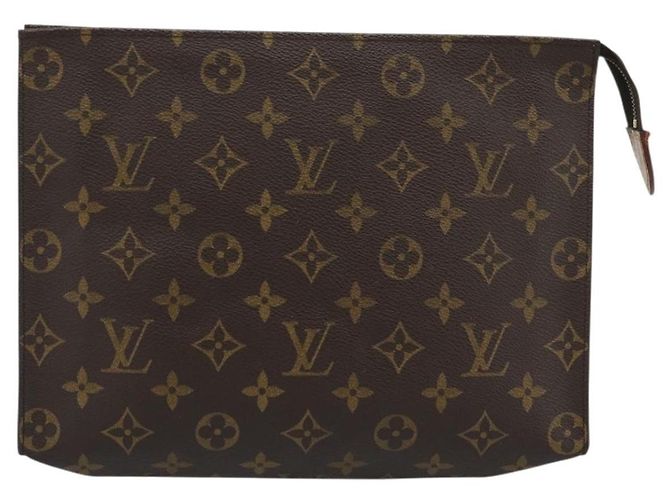 LOUIS VUITTON Monogram Poche Toilette 26 Pouch M47542 LV Auth 185748 Monogramma - vista 13