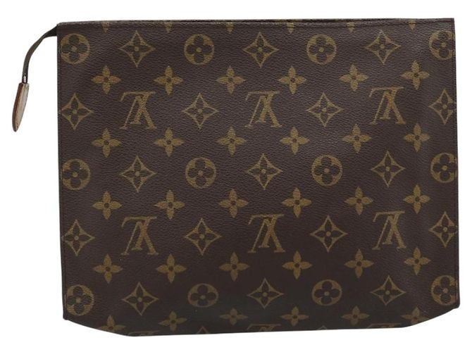 LOUIS VUITTON Monogram Poche Toilette 26 Pouch M47542 LV Auth 185748 Monogramma - vista 2
