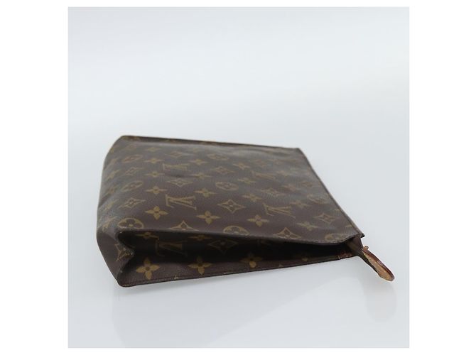 LOUIS VUITTON Monogram Poche Toilette 26 Pouch M47542 LV Auth 185748 Monogramma - vista 4