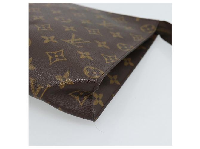 LOUIS VUITTON Monogram Poche Toilette 26 Pouch M47542 LV Auth 185748 Monogramma - vista 7