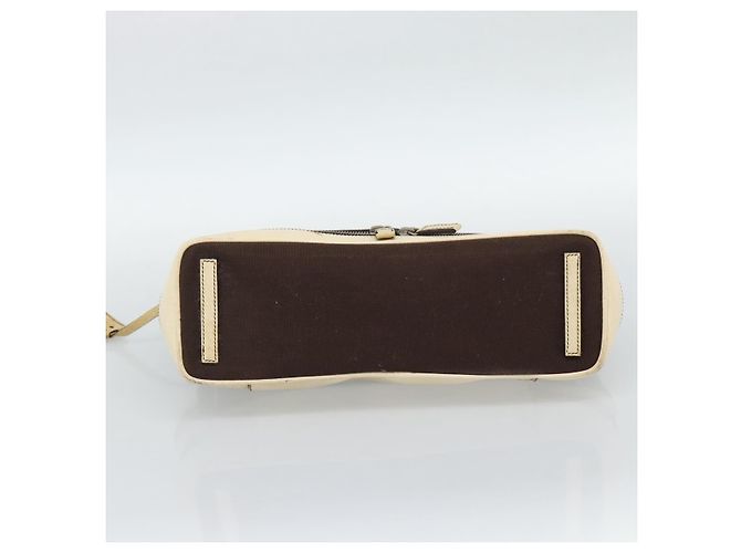 Borsa PRADA in tela marrone Auth 185862 - vista 5