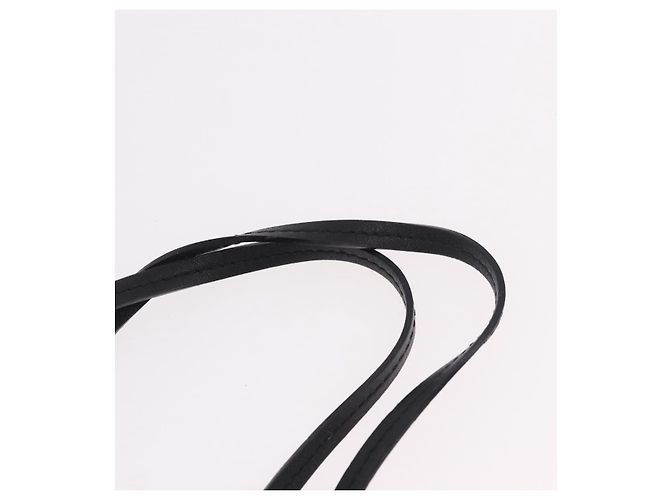 Collana Clochette GUCCI in pelle nera Auth SW2359V Nero - vista 11