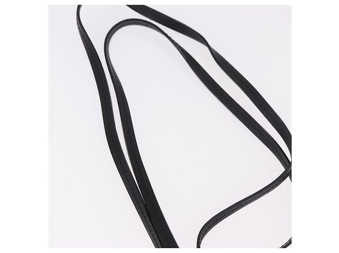 Collana Clochette GUCCI in pelle nera Auth SW2359V Nero - vista 5
