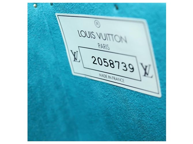 LOUIS VUITTON Monogram LVxYK Cotoville 40 Trunk Blue M10156 LV Auth 184943SM Monogramma - vista 11
