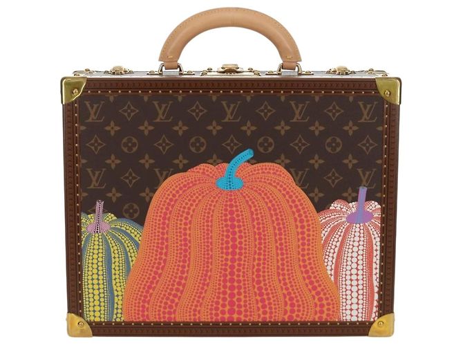 LOUIS VUITTON Monogram LVxYK Cotoville 40 Trunk Blue M10156 LV Auth 184943SM Monogramma - vista 13