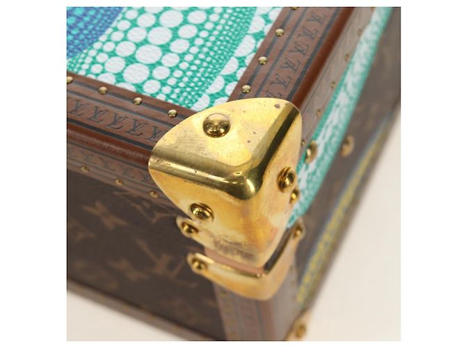 LOUIS VUITTON Monogram LVxYK Cotoville 40 Trunk Blue M10156 LV Auth 184943SM Monogramma - vista 17