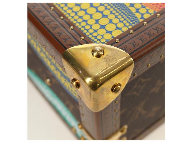LOUIS VUITTON Monogram LVxYK Cotoville 40 Trunk Blue M10156 LV Auth 184943SM Monogramma - vista 18
