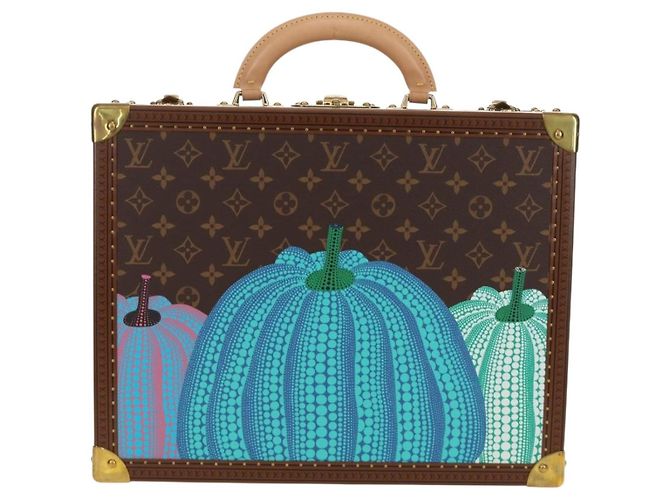 LOUIS VUITTON Monogram LVxYK Cotoville 40 Trunk Blue M10156 LV Auth 184943SM Monogramma - vista 2