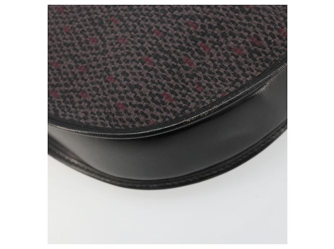 Borsa a Spalla SAINT LAURENT in PVC e Tela Viola e Oro Auth 186047A D'oro Porpora - vista 14