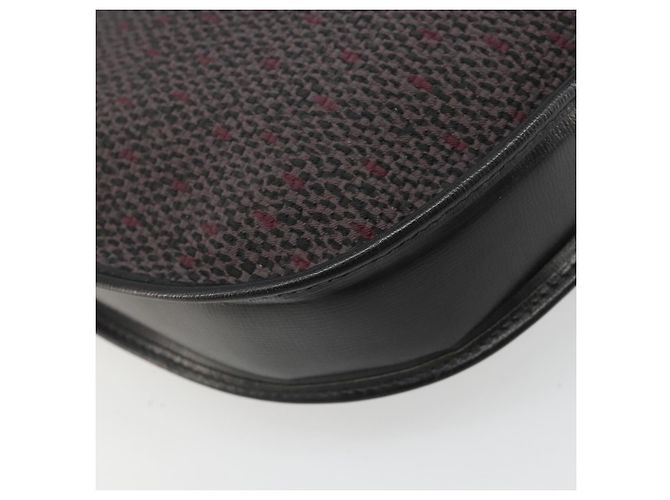 Borsa a Spalla SAINT LAURENT in PVC e Tela Viola e Oro Auth 186047A D'oro Porpora - vista 16